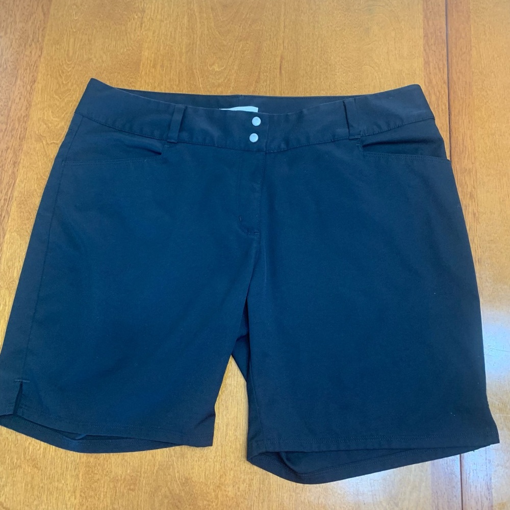 adidas Women's Dual-Pack Athletic Shorts in White and Black. Great for golfing. - Picture 8 of 10